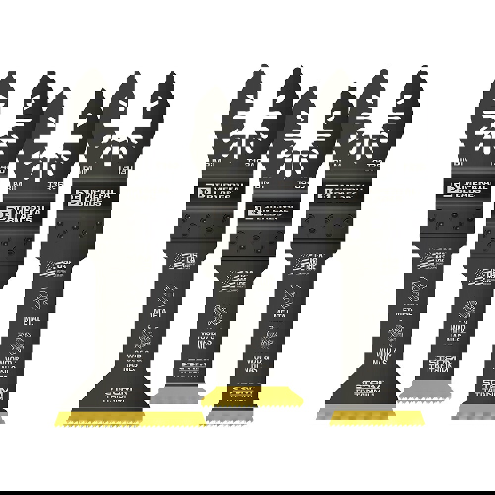 Blade: Use with One Fit Anchor Fits All Major Brands of Non-Starlock Tools